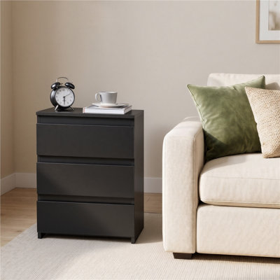 18" W 3 - Drawer Nightstand