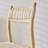 Burlywood Solid back side Chair(Set of 2)