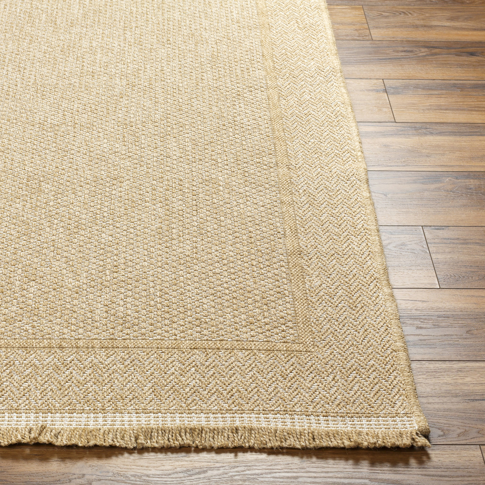 Abbie Beige Outdoor Rug, Rectangle 9' x 12'