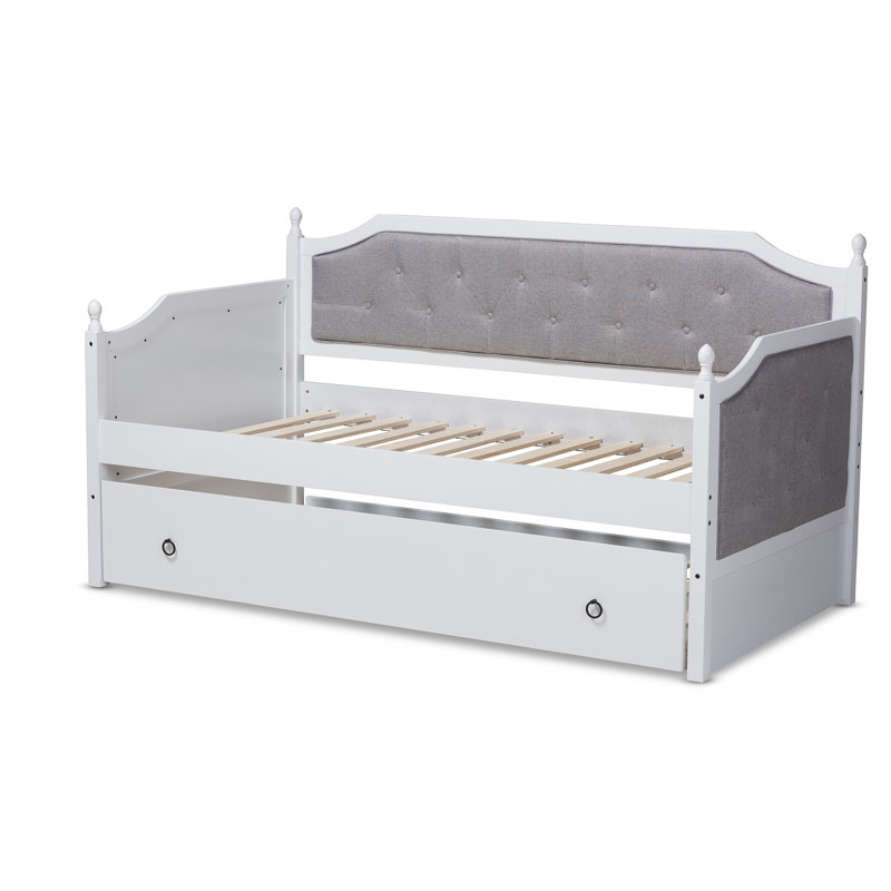 Lit de jour avec couchette Eugonda, Blanc