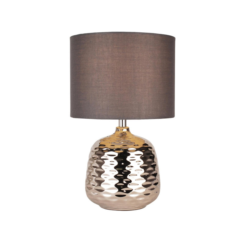Franziska Ceramic Table Lamp, Grey