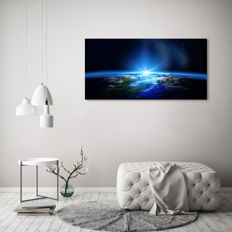 Planet Earth - Wrapped Canvas Print