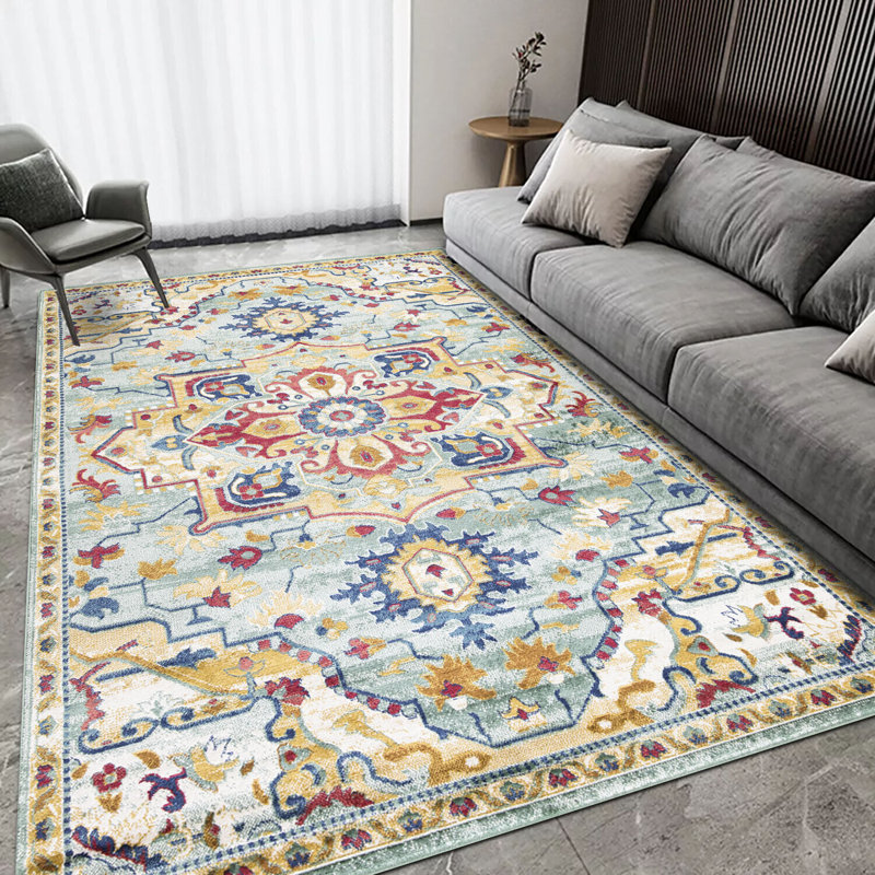Ulammandakh Oriental Area Rug, Rectangle 60 x 110cm