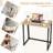 Jenedy Metal Base Writing Desk-1389360762