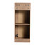 Armoire de salle de bain moderne moderne, 12 po, fixation murale, rangement hygiénique 12 po, portes à fermeture douce