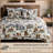 Ranch Life Duffle Bag Animal Print Cotton Western Rustic Duvet Cover Set-1378796413