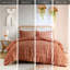 Édredon pour lit simple / simple TG - Tissu de literie de couleur rouille Fun & Resistance-121327546-121327540