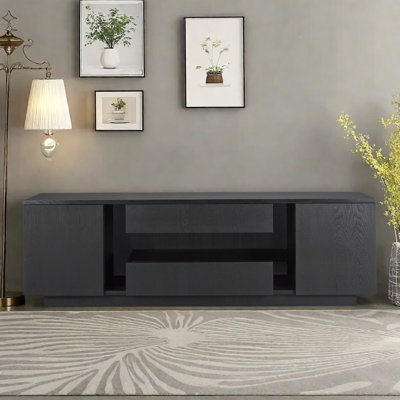 Modern Minimalist Black Sideboard