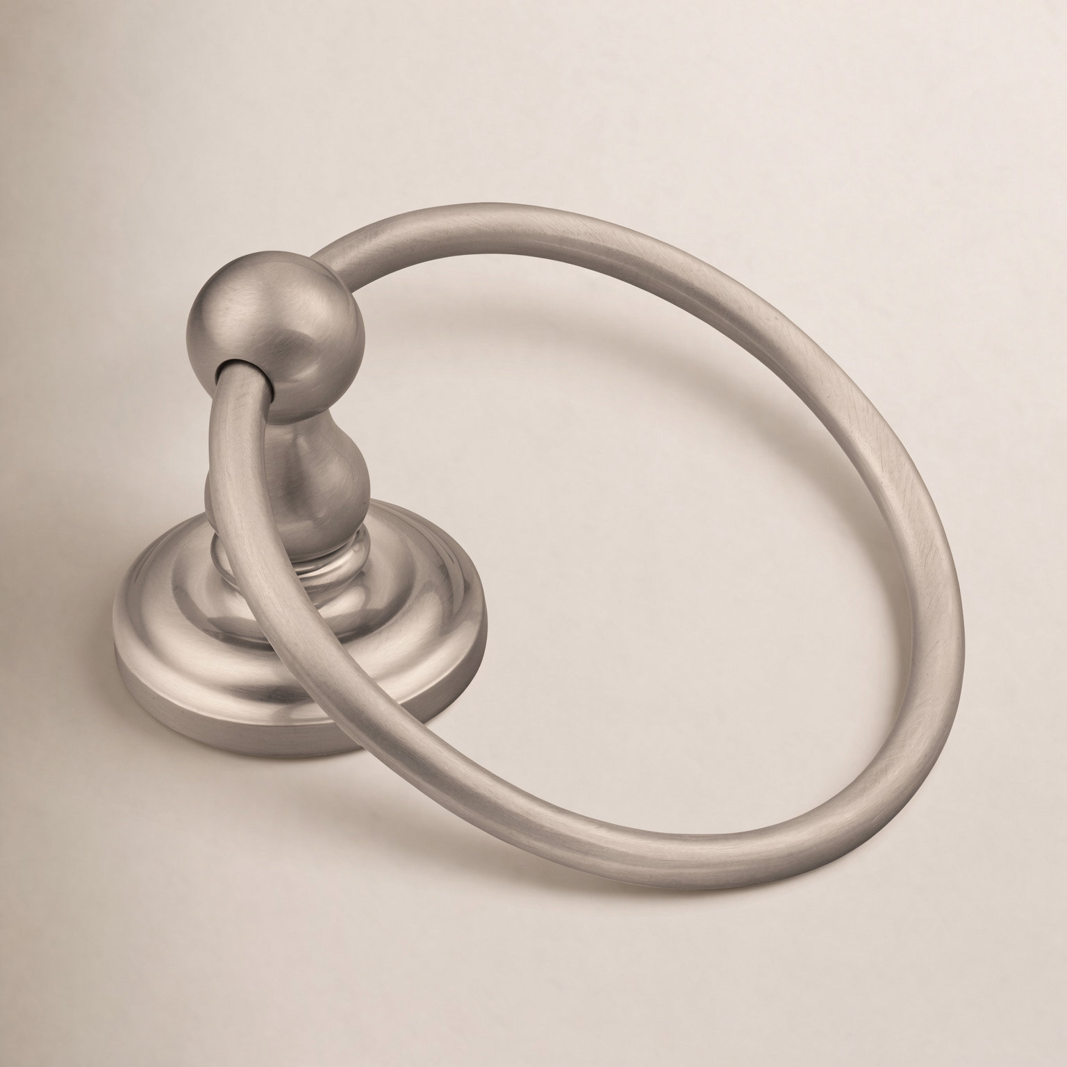 Madison Wall Mounted Towel Ring, Pewter