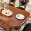 Retro High-end Carved Storage Dining Table-1149481979