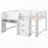 Low Loft Bed with Built-in Desk-27037366