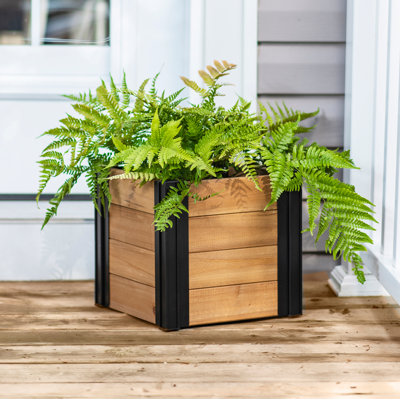 Mezza Wood Planter Box