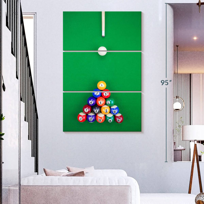 Senne Snooker Pyramid, 32" H x 20" W