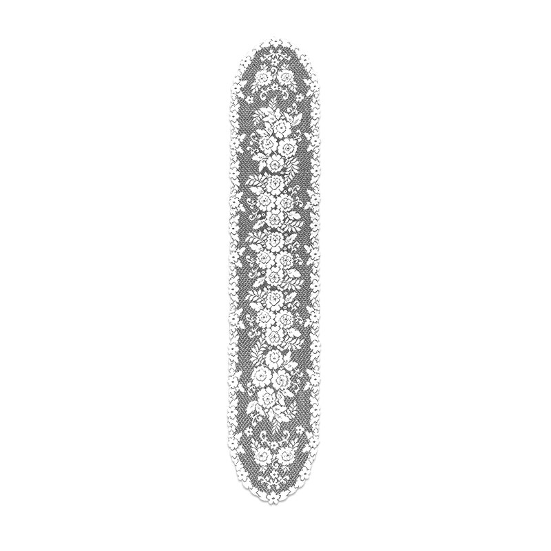 Chemin de table Billups, Blanc, L 45 po x L 13 po