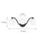 Éclairage pour meuble-lavabo Triple Globe Wave-1421596869