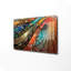 Superbe peinture murale en verre trempé 27,6 po x 39,4 po | 100% verre trempé, épaisseur: 0,16 pouce | Décoration élégante pour le salon ou le bureau, durable et facile à nettoyer, idée de cadeau parfaite-909017794