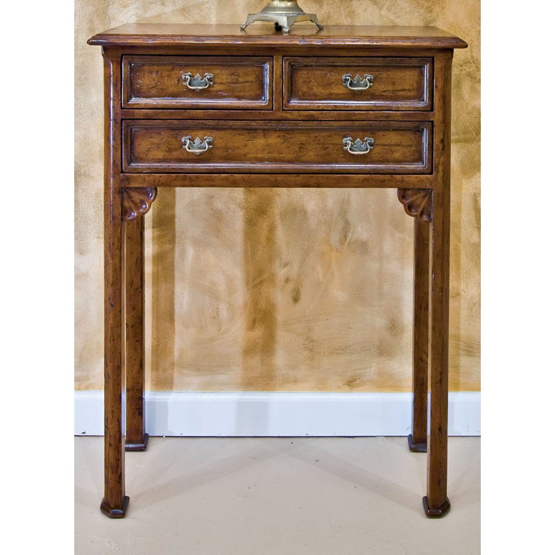 Console en bois massif 33 po