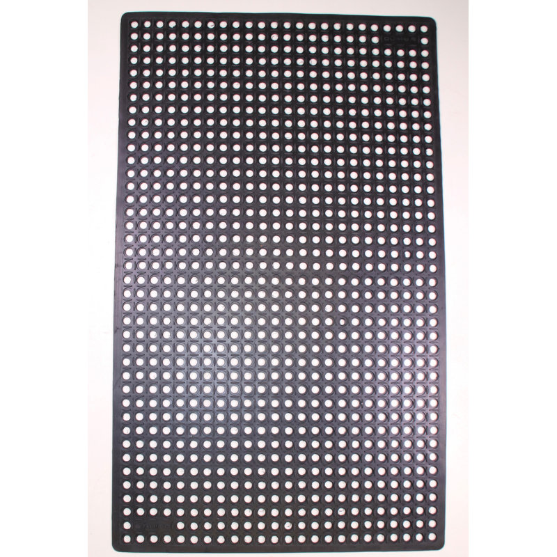 Berrios Water Resistant Anti-Fatigue Non-Skid Kitchen Mat, Runner 3' x 20'