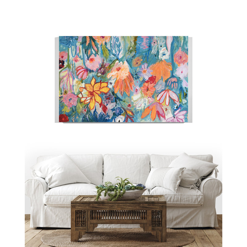 Spring Flowers Print by H. Scott