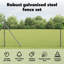 Vidaxl Fence With Posts PVC-Coated Steel-116798004-116798009