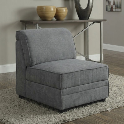 Bois Velvet Slipper Chair