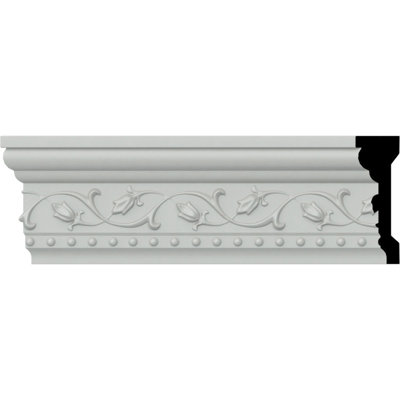 Rail de chaise Simon H 3 5/8 po x P 1 1/4 po x L 94 1/2 po