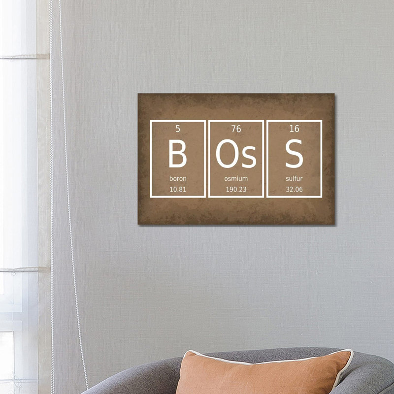 Boss by GetYourNerdOn - Wrapped Canvas Gallery-Wrapped Canvas Giclée, 66.04 cm H x 45.72 cm W x 1.91 cm D