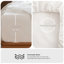 Drap-housse MooMee 100% coton lavé extra profond-107672076-107672090