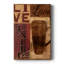 Live, Love, Latte - galerie sur mesure Cavas-117680102