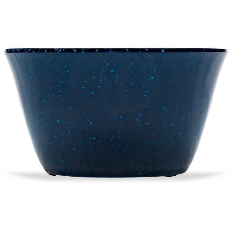 Tasse à bouillon en mélamine 7,5 oz sankar, Bleu café