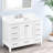 48'' Engineered Marble Single Bathroom Vanity Top With Sink