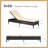 Outdoor Adjustable Sun Loungers Set Of Two