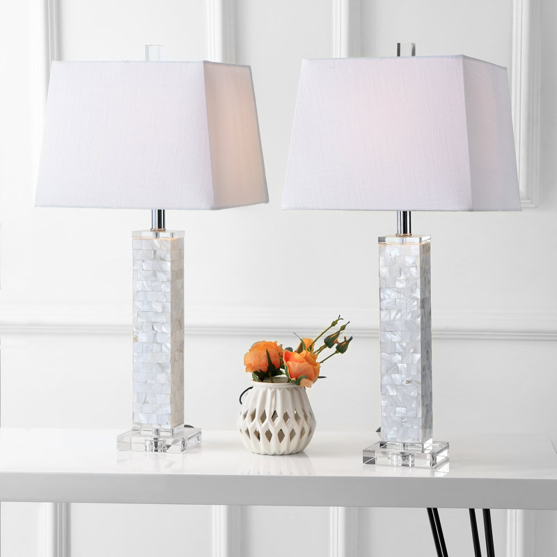 Ensemble de lampes de table 29 po Crew Park Seashell
