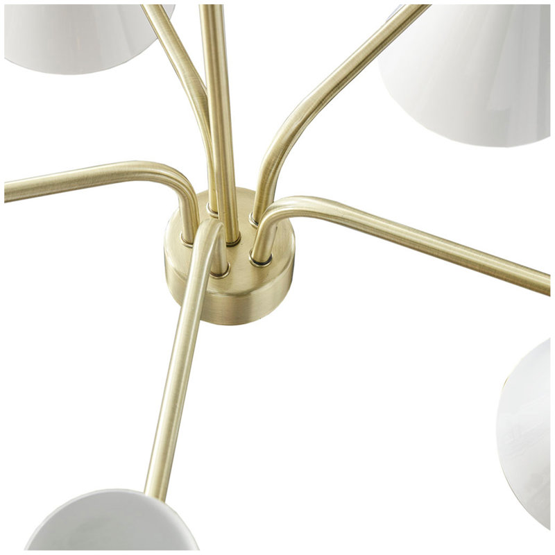 Lustre en métal 5 lumières