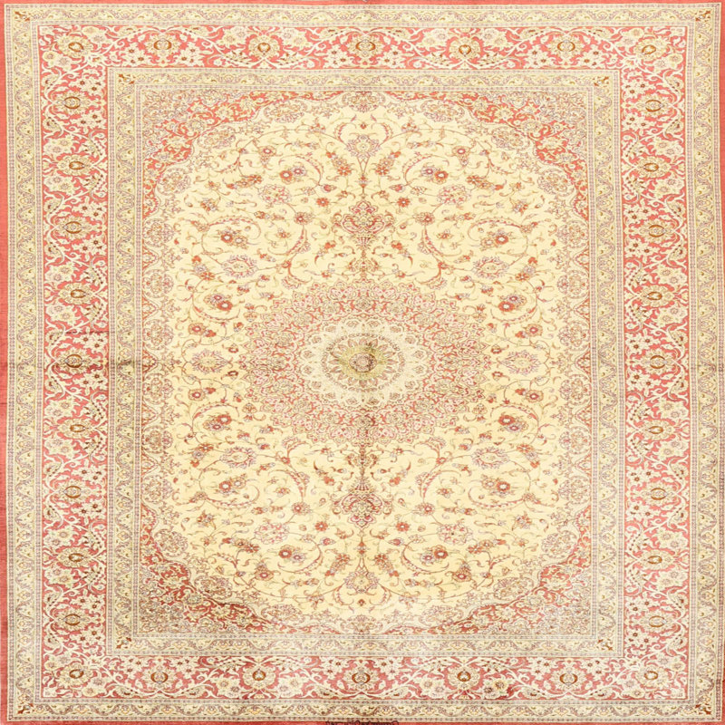 Dyer Avenue Oriental Indoor Rug, Round 7'