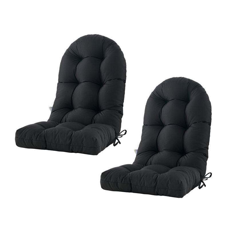 Outdoor 4'' Seat / Back Cushion, Black
