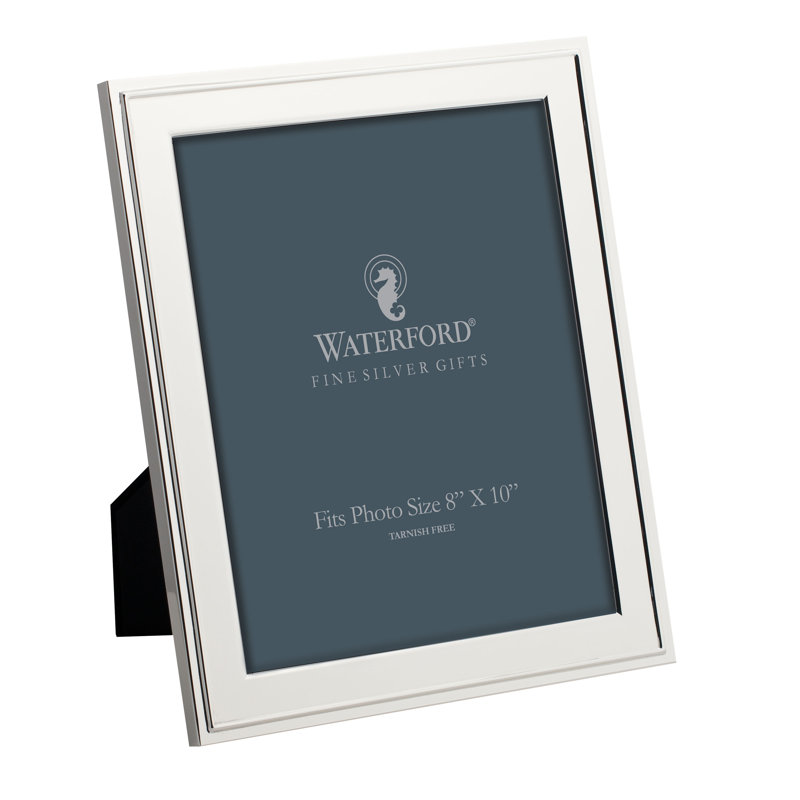 Waterford Classic Silver 8x10 Photo Frame