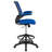 Mid-Back Mesh Ergonomic Drafting Chair with Foot Ring and Flip-Up Arms-564282557