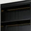 Bibliothèque moderne avec 2 portes en verre et 1 tiroir, bibliothèque de 83,4 po de hauteur avec éclairage DEL, bibliothèque de rangement avec tablettes ouvertes-826327635