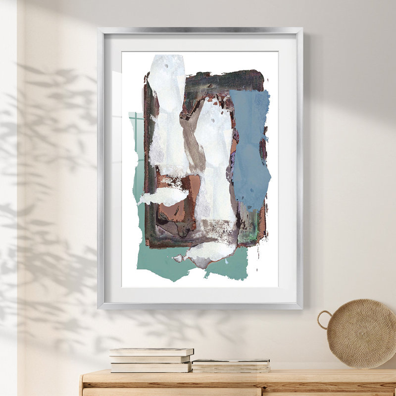 Brights Soft Wash I -Framed Print, 25.5" H x 17.5" W, Silver