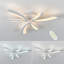 V-shaped 3-head modern ceiling light