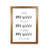 Honey Oak Frame