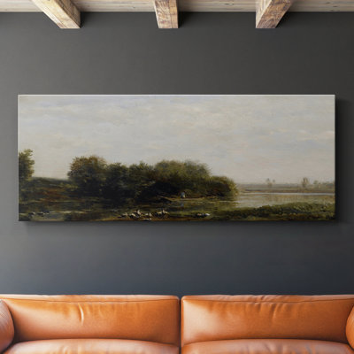 Série paysage - MCXLIV - Toile tendue avec châssis - Prêt à accrocher