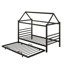 Lit plateforme simple en métal Mondamin-1531324119