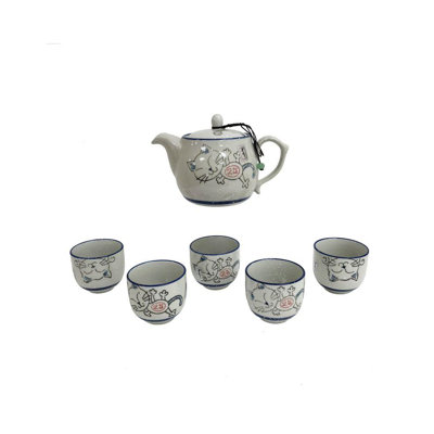 Rosalind Wheeler Aloysius 18oz. No Pattern Teapot