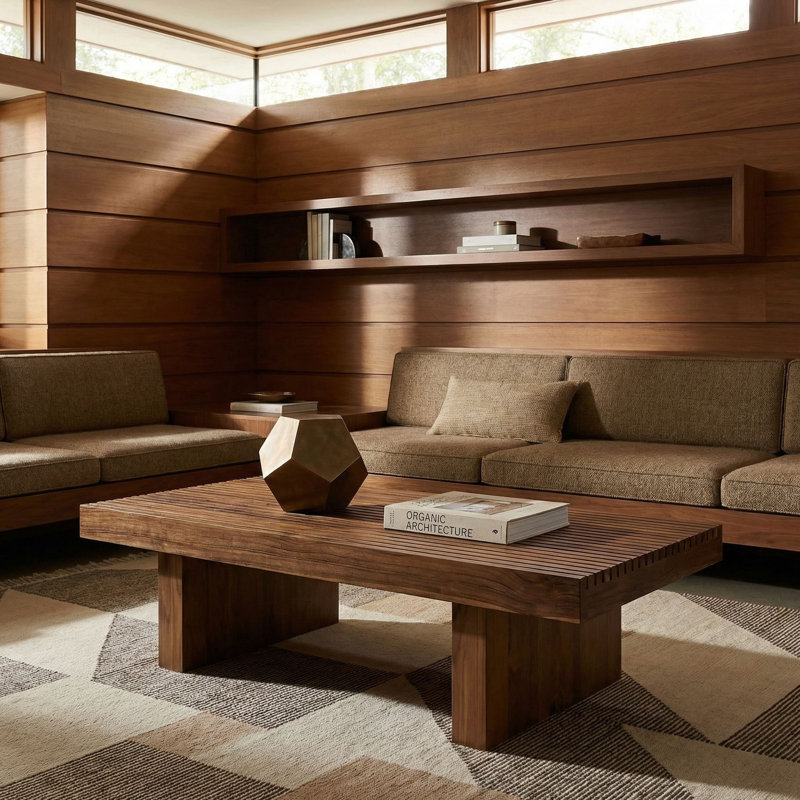 Kobe Solid Wood Coffee Table