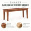 Banc en bois Weldy-42174527