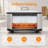 12-in-1 Programmable 8 Quart Slow Cooker with Timer, Temp Control and Auto Shut Off, Steaming Rack and Glass Lid