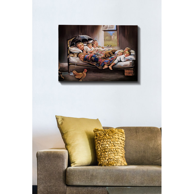 Peinture sur toile tendue