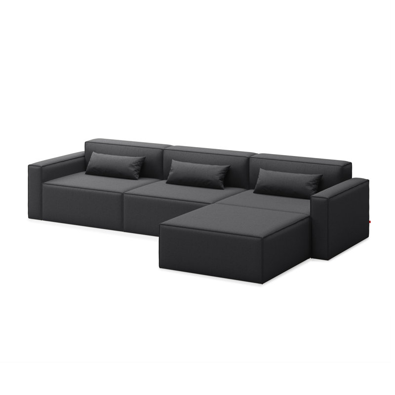 Canapé modulaire 4 pièces Mix, Mowat Raven